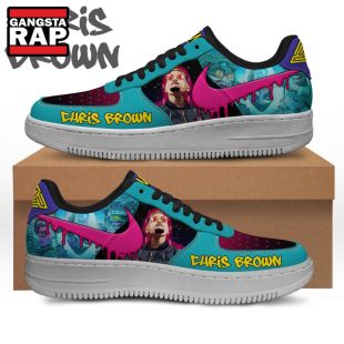 Chris Brown Music Fan Gift Air Force 1 Shoes Sneaker