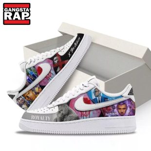 Chris Brown X The Album Air Force 1 Shoes Sneaker