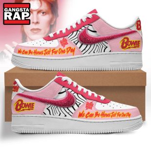 David Bowie Rebel Rebel Air Force 1 Shoes Sneaker