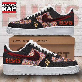 Elvis Presley Music Fans Lover Air Force 1 Shoes Sneaker