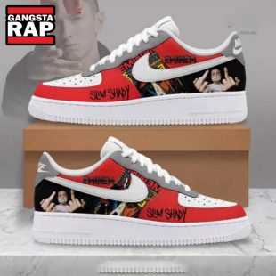 Eminem The Death Of Slim Shady Air Force 1 Shoes Fans Gift