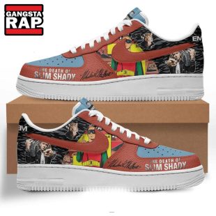 Eminem The Death Of Slim Shady Air Force 1 Shoes Sneaker