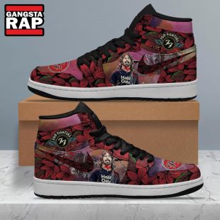 Foo Fighters Music Fans Lover Air Jordan 1 Hightop Shoes