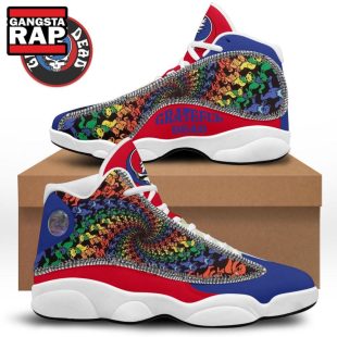 Grateful Dead Music Fan Gifts Air Jordan 13 Shoes Sneaker