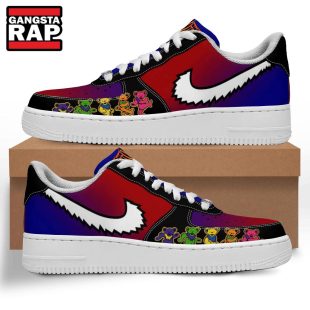 Grateful Dead Music Fans Gift Air Force 1 Sneaker Shoer