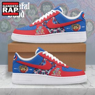 Grateful Dead Music Spirit Of 76 Air Force 1 Sneaker Shoes