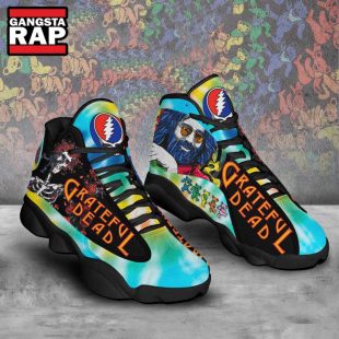 Grateful Dead The Dancing Bears Fan Air Jordan 13 Shoes Sneaker