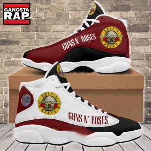 Guns N’ Roses Big Logo Air Jordan 13 Shoes Sneaker