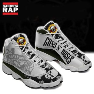 Guns N Roses Rock Band Air Jordan 13 Shoes Sneaker