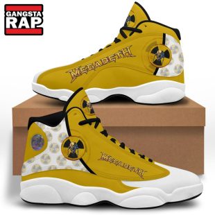 Megadeth Music Fans Air Jordan 13 Shoes Sneaker