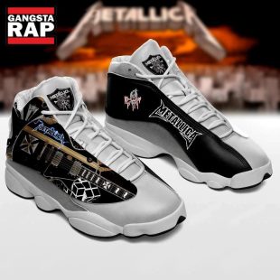 Metallica Band Music Fans Lover Air Jordan 13 Shoes Sneaker