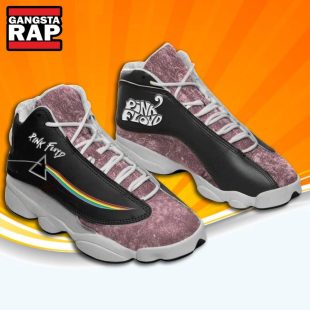 Pink Floyd Black And Glitter Air Jordan 13 Shoes Sneaker