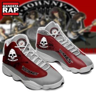 Ramones Band Skull Air Jordan 13 Shoes Sneaker