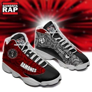 Ramones Fans Gift Air Jordan 13 Shoes Sneaker