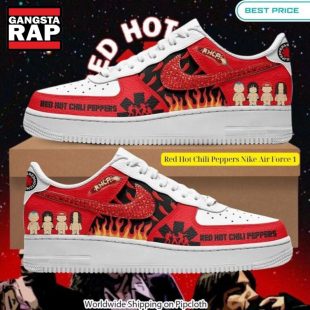 Red Hot Chili Peppers Nike Air Force 1 Shoes Sneaker