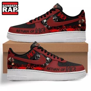 Slayer Music Air Force 1 Sneaker Shoes