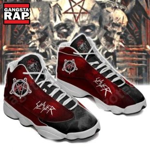 Slayer Rock Band Music Fans Lover Air Jordan 13 Shoes Sneaker