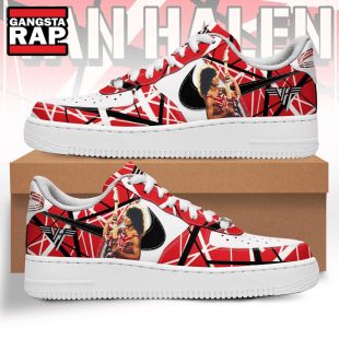 Van Halen Music Fans Lover Air Force 1 Sneaker Shoes