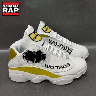 Wu-Tang Clan Logo Music Air Jordan 13 Shoes Sneaker