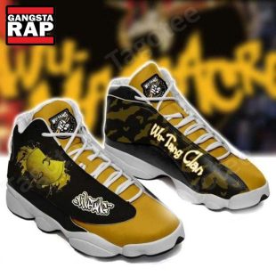 Wu-Tang Clan Rap Hiphop Logo Air Jordan 13 Shoes Sneaker