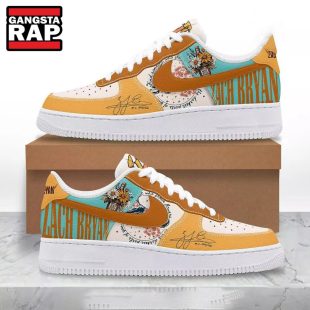 Zach Bryan Music Fans Lover Air Force 1 Shoes Sneaker