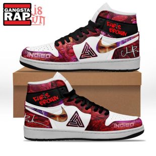 Chris Brown Music Fans Air Jordan 1 Hightop Shoes