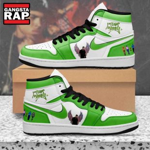 Chris Brown Music Lover Air Jordan 1 Hightop Shoes