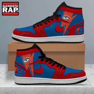 David Bowie Music Fans Gifts Air Jordan 1 Hightop Shoes