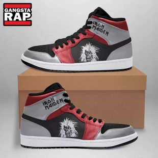 Iron Maiden Music Fans Gift Air Jordan 1 Hightop Shoes