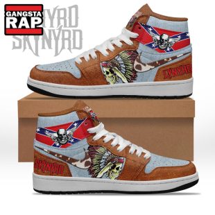 Lynyrd Skynyrd Air Jordan 1 Hightop Shoes