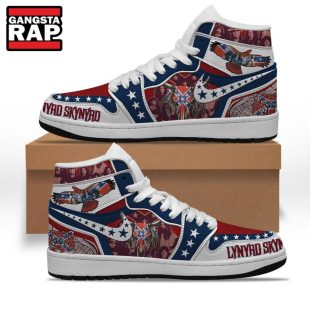 Lynyrd Skynyrd Music Fans Gift Air Jordan 1 Hightop Shoes