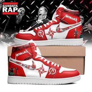 Metallica Band Air Jordan 1 Hightop Shoes