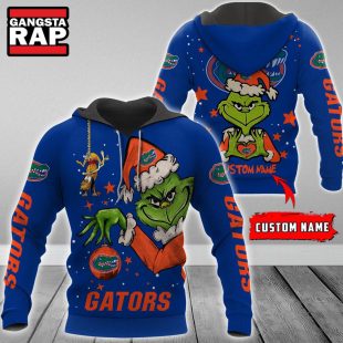 NCAA Florida Gators Football Team The Grinch Christmas Hoodie