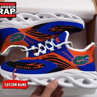 NCAA Florida Gators Sport Logo Team Custom Name Max Soul Shoes