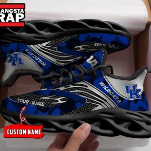 NCAA Kentucky Wildcats Sport Logo Team Custom Name Max Soul Shoes