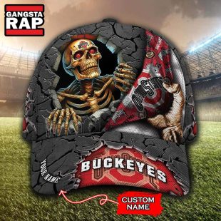 NCAA Ohio State Buckeyes Special Sport Skull Halloween Custom Classic Cap