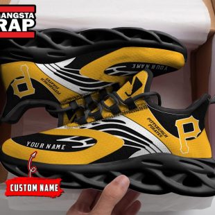 NCAA Pittsburgh Pirates Sport Logo Team Custom Name Max Soul Shoes