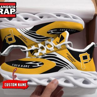 NCAA Pittsburgh Pirates Sport Logo Team Custom Name Max Soul Shoes