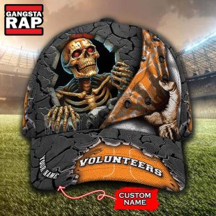 NCAA Tennessee Volunteers Special Sport Skull Halloween Custom Classic Cap