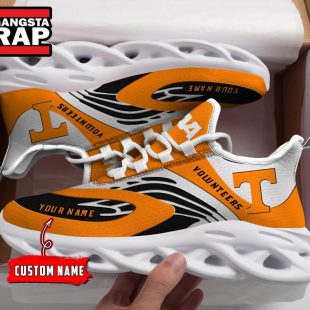 NCAA Tennessee Volunteers Sport Logo Team Custom Name Max Soul Shoes