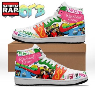 New Kids On The Block Music Fan Gifts Air Jordan 1 Hightop Shoes