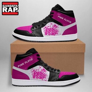 Pink Floyd Fans Lover Air Jordan 1 Hightop Shoes