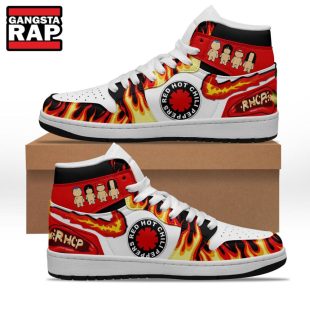 Red Hot Chili Peppers Music Lover Air Jordan 1 Hightop Shoes