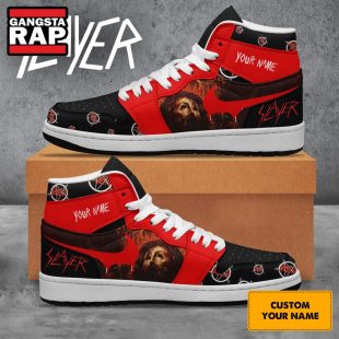 Slayer Music Fans Air Jordan 1 Hightop Shoes