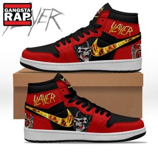 Slayer Music Fans Lover Air Jordan 1 Hightop Shoes