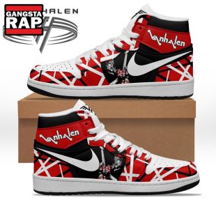 Van Halen Music Fans Air Jordan 1 Hightop Shoes