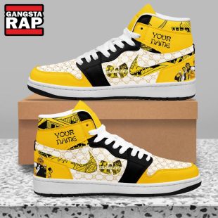 Wu-Tang Clan Fans Gift Air Jordan 1 Hightop Shoes