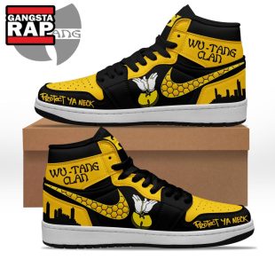 Wu-Tang Clan Protect Ya Neck Air Jordan 1 Hightop Shoes