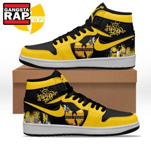 Wu-Tang Clan Rap Hiphop Fans Gift Air Jordan 1 Hightop Shoes