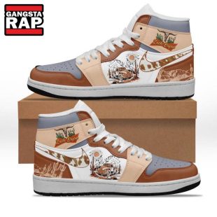 Zach Bryan Music Fan Gifts Air Jordan 1 Hightop Shoes